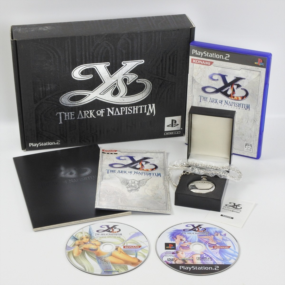 YS THE ARK OF NAPISHTIM Limited Box PS2 Playstation 2 For JP