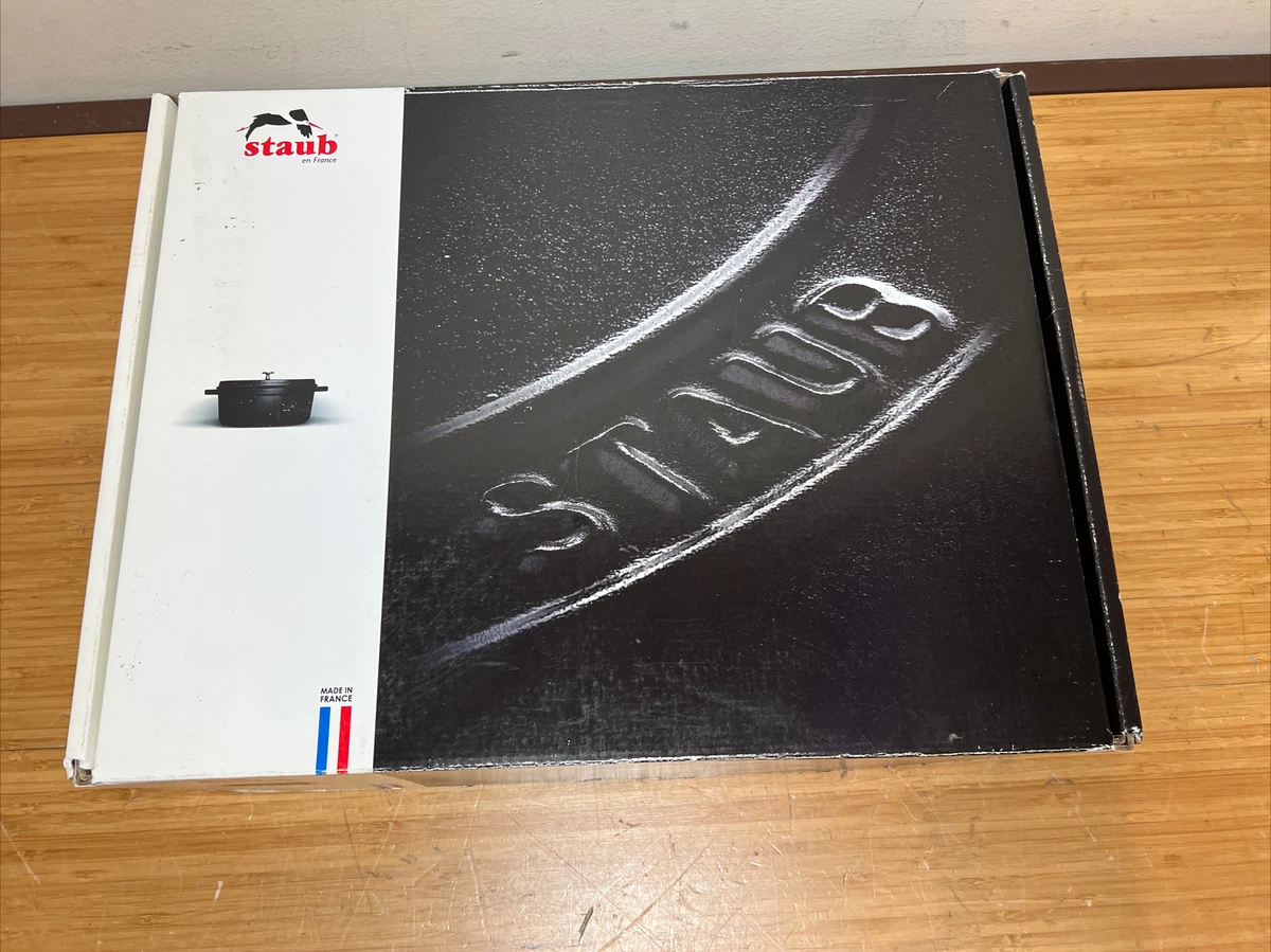 STAUB FRANCE STEAM GRILL PAN WITH LID GRIS BOX NEW 30cm | eBay