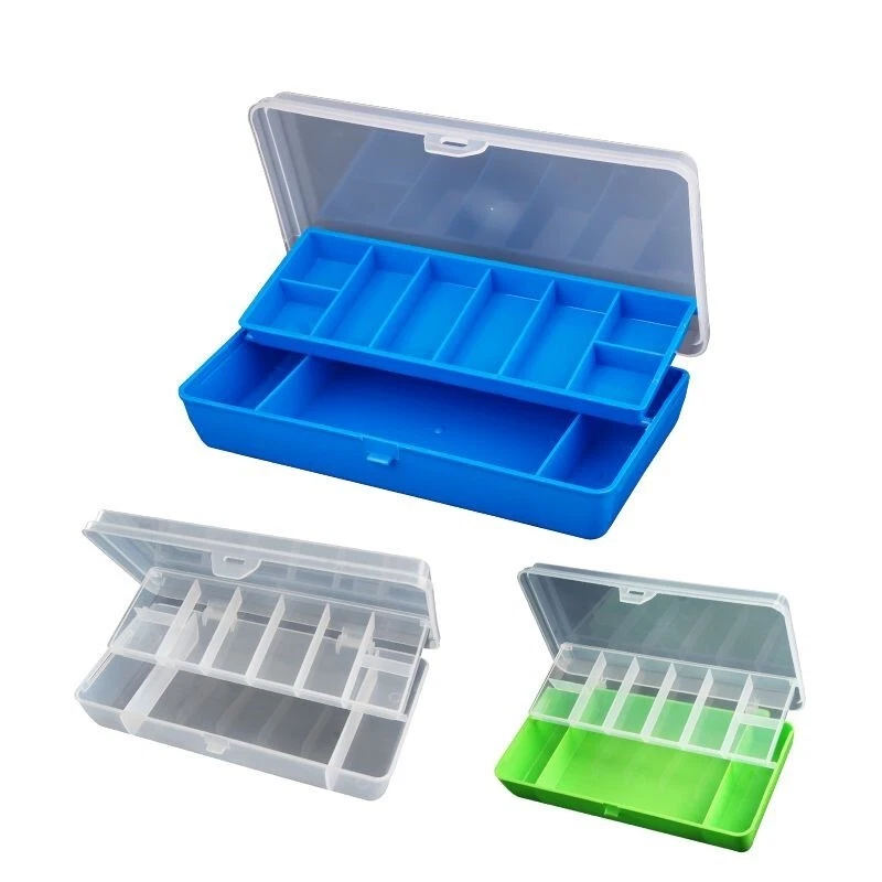 Fishing Tackle Storage Box, Plastic Organizer Boxes