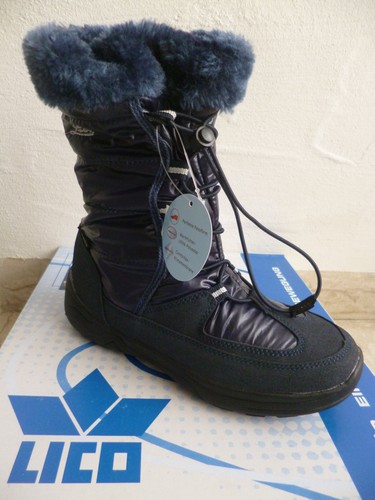 Lico Mädchen Stiefel Winterstiefel Boots blau wasserdicht NEU!! - Bild 3 von 5