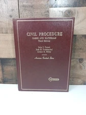 Civil Procedure 3rd Ed. 1980 Cound Friedenthal Miller American Casebook Series