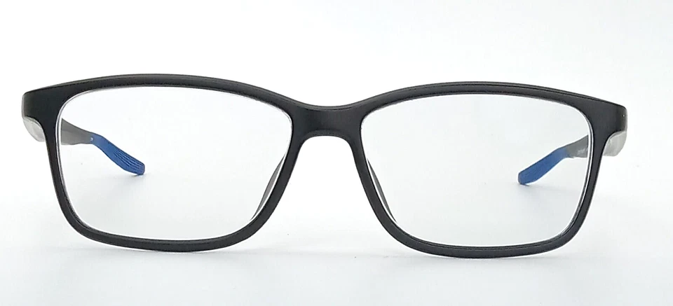 NIKE 7118 008 BLACK EYEGLASSES SUNGLASSES FRAMES 55-14-140 - Image 2 of 4