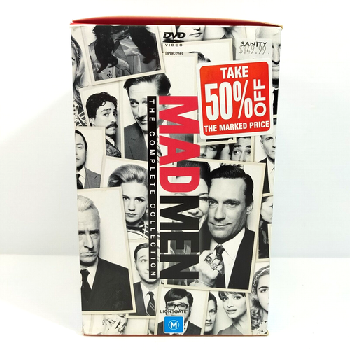 Mad Men The Complete Collection DVD Box Set 1 - 7 Collectors Boxset PAL Region 4 - Picture 6 of 18