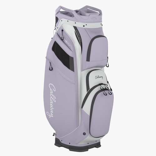 Bolsa de golf Callaway 2025 ORG 14 carro nueva plata pétalo de orquídea 14 vías - Imagen 3 de 6