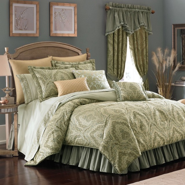 Croscill Home DISTINCTION Sage Reversible Euro Sham! New! MSRP 50! eBay
