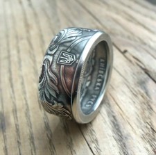 Ukrainian Coin Ring - 5 hryvnia Ukraine -Ukrainian rings - souvenir from Ukraine