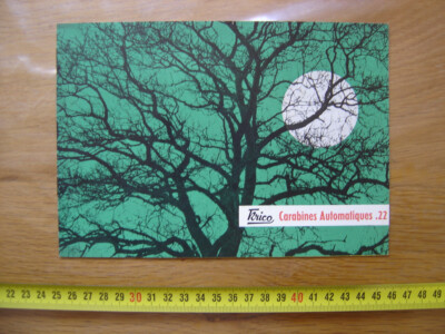 KRICO Handbuch Prospekt Automatikgewehr Cal 22 LR Flyer technical manual