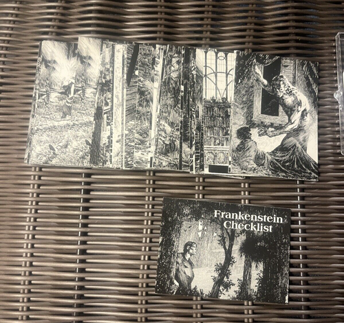 BERNIE WRIGHTSON - FRANKENSTEIN SUB-SET - 42 Of 45 TRADING CARD SET - 1993 - Picture 2 of 2