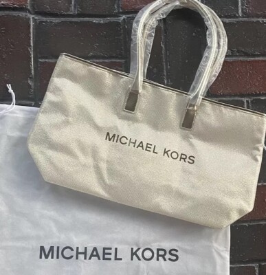 Michael Kors Gold Tote Bag Perfume Institutional Ltd Ed Promotion &Dust  Bag+gift