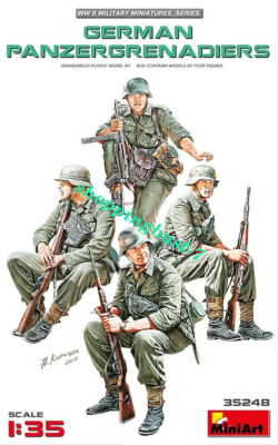 MiniArt 35248 1/35 sacle ''German Panzergrenadiers''