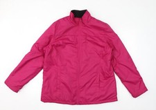 Athletic Works Womens Pink Jacket Size 16 Zip