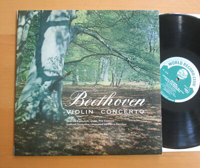 T310 Beethoven Violin Concerto Charles Cyroulnik Pierre Dervaux NEAR MINT Vinyl
