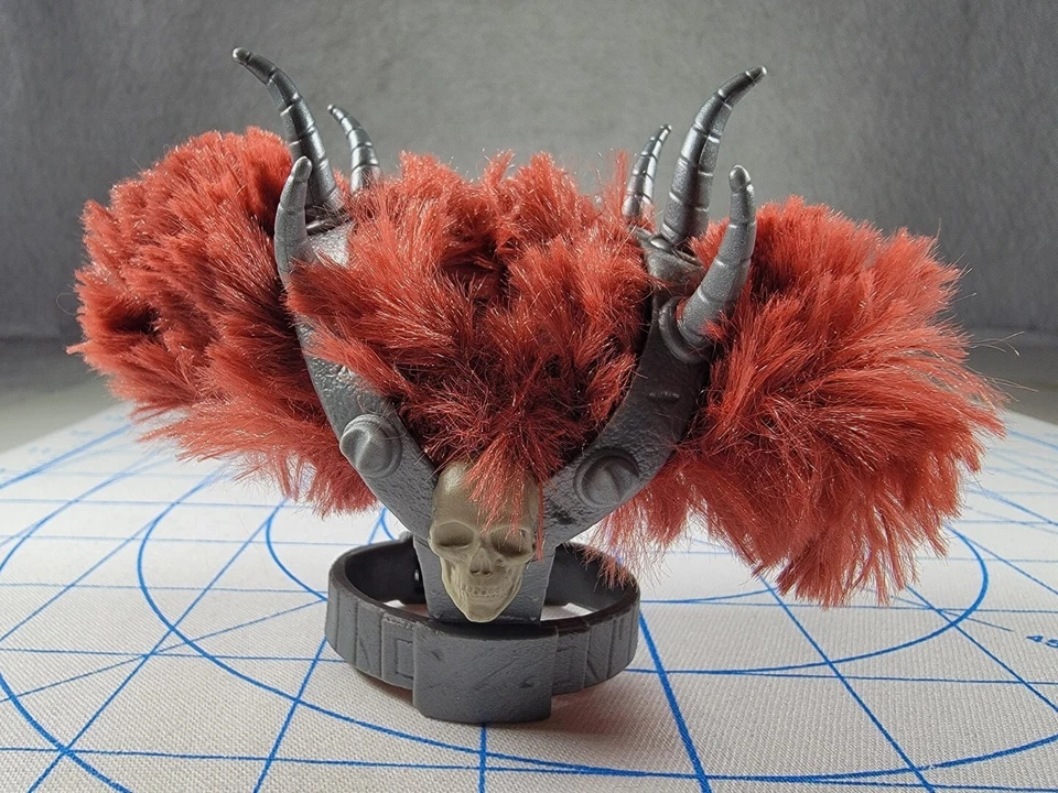 Arnés de piel de espiga masculina MOTU Masterverse utilería forraje escala 7" 1/10 Beast Man NE Foto 2 de 4