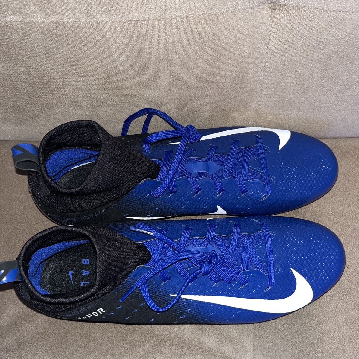 Nike Vapor Untouchable Pro 3 Football Cleats Blue Black 