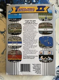 NINTENDO NES TRACK AND FIELD II 2 WITH BOX AND MANUAL! TESTED/WORKS!