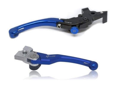 TM Racing Set Einstellbare Hebel Blau 125-530 2010-2024 SMM SMR SMX Motard 2X