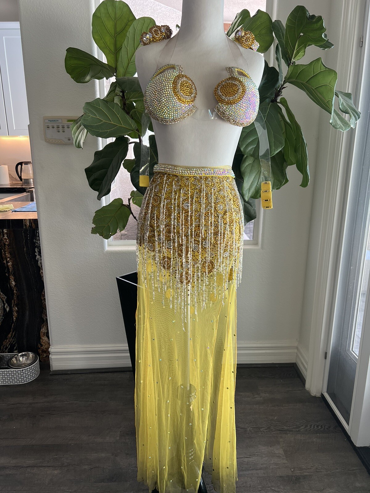 Professional belly dance costume - image 1