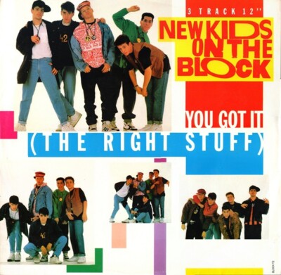 New Kids On The Block - You Got It (The Right Stuff) (12'', Single, RE)