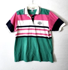 Vintage Lady La Mode Active Sportswear Polo Cottonwood Golf Club 