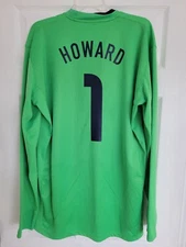 Nike USA US Soccer USMNT 2008/2009 Goalkeeper Jersey Tim Howard #1 Green XXL