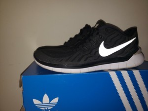 nike free run 5.0 black