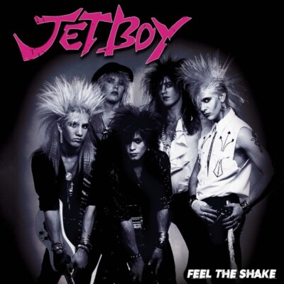 JETBOY - FEEL THE SHAKE [PINK/BLACK SPLATTER]   VINYL LP NEU