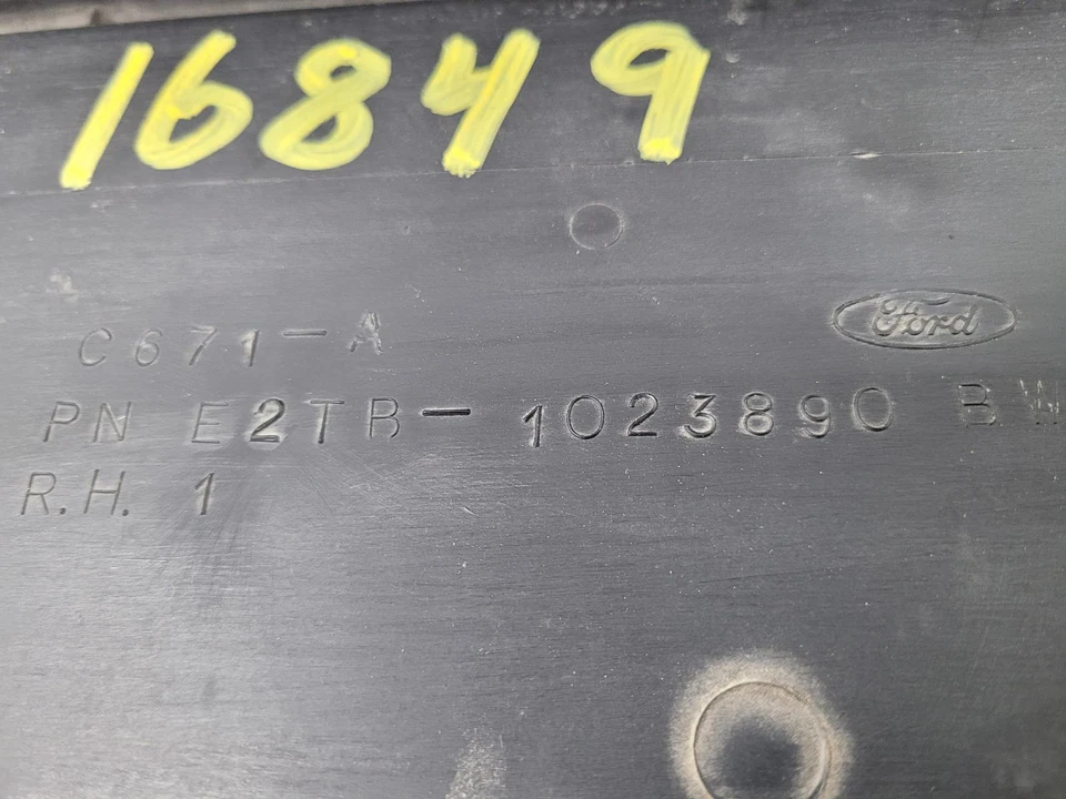 1982 FORD F350 PICKUP RIGHT FRONT DOOR TRIM PANEL; PART #E2TB-10233890 B Foto 4 de 4