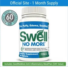 Swell No More Reduces Puffy Eyes Swollen Feet Legs Ankles Edema Swelling 