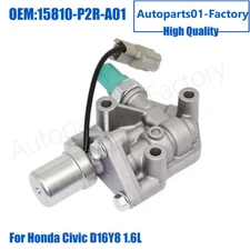 15810-P2R-A01Solenoid Spool Valve With Gasket For 96-2000 Honda Civic D16Y8 1.6L