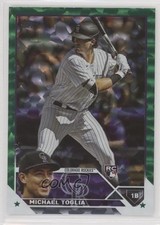 2023 Topps Series 2 Green Foil 353/499 Michael Toglia #616 0hk3