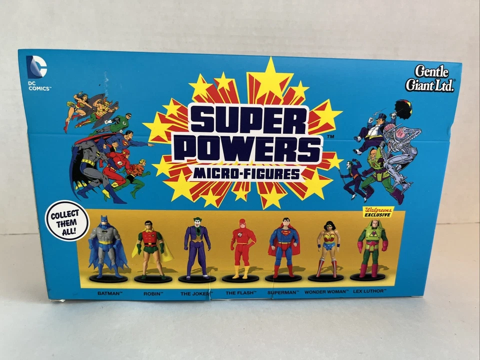 Микрофигурки 2016 SDCC Gentle Giant Super Powers ограниченный выпуск упаковка 3 шт. (новые) - Изображение 2 из 4