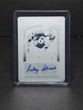 2024 Panini National Treasures Signatures Printing Plates Black #76 Billy Shaw