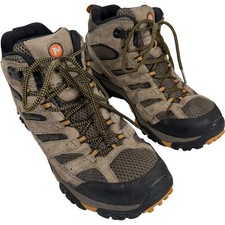 Merrell Moab 2 J06045 Mens Mid Vent Regular Walnut Hiking Boots J06045 sz 9.5