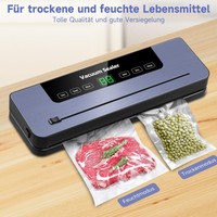 VakuumiergeräT 8 In1 Vakuumierer FolienschweißGeräT Vakuummaschine Mit Beutel
