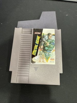 Metal Gear Nintendo Entertainment System NES 1988 Ultra Official Tested Works