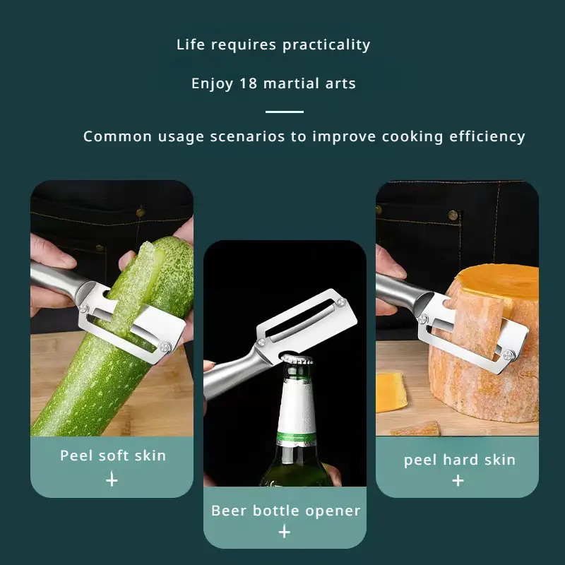 Stainless Steel Pumpkins Potatoes Carrots Vegetable & Fruit Peeler Kitchen Tools