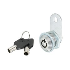 16mm Cabinet Cam Lock with Key Cylinder Tubular Cam Keyed Different