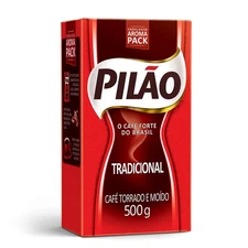 Pilao Coffee Traditional Roast and Ground- Café Pilao Tradicional - 17.60 oz