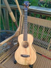 Pono UL4-3, steel string tenor guitar/baritone ukulele, all solid MANGO, 2010s
