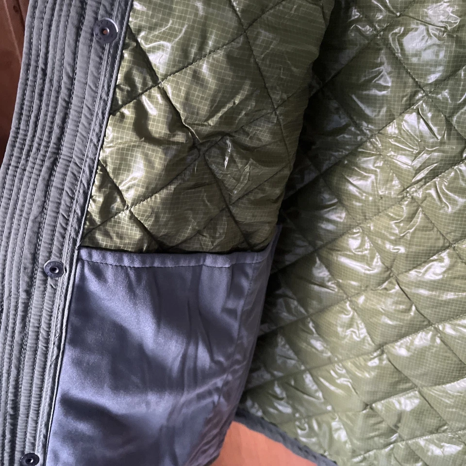 Relwen Quilted Tanker Olive Vest Mens L HUCKBERRY Sold Out Rare - Image 4 of 4