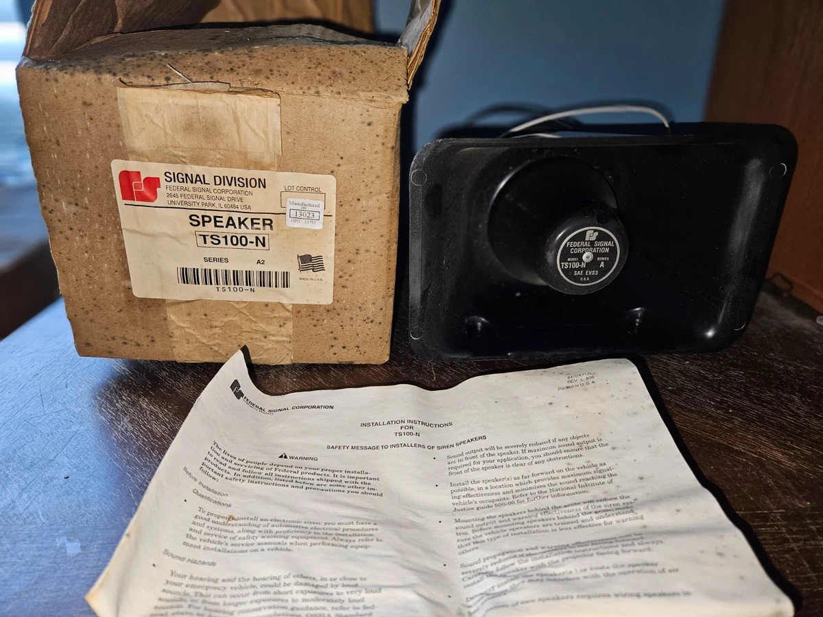 federal siren | eBay