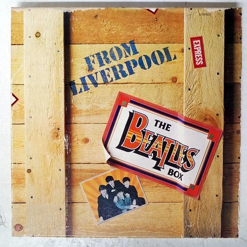 BEATLES FROM LIVERPOOL BOX EMI EW5341 Japan VINYL 8LP