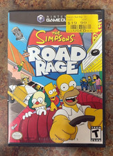The Simpsons Road Rage Nintendo Game Cube 2001 CIB Complete Manual Free Shipping