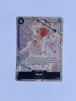 2026 One Piece Adventure on Kami's Island Nami Alternate Art OP15-086