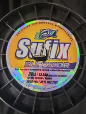 Carrete de alta visibilidad Suffix Superior 30 lb 3950yds 2 lb