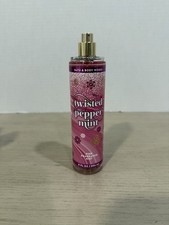 BATH  BODY WORKS FINE FRAGRANCE MIST TWISTED PEPPERMINT 8 OZ BRAND NEW NO LID