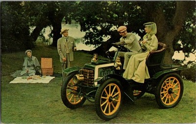 Postcard 1902 Panhard-Levassor Automobile Classic Car (A5)