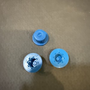 Capsela Construction Set Vintage Toy Part #15 Coupler Cap Lot of 3