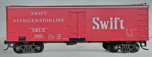 HO Branchline RTR 36' Swift Meat Reefer SRLX 6025 RTR con caja muy buen estado | Zustand: New