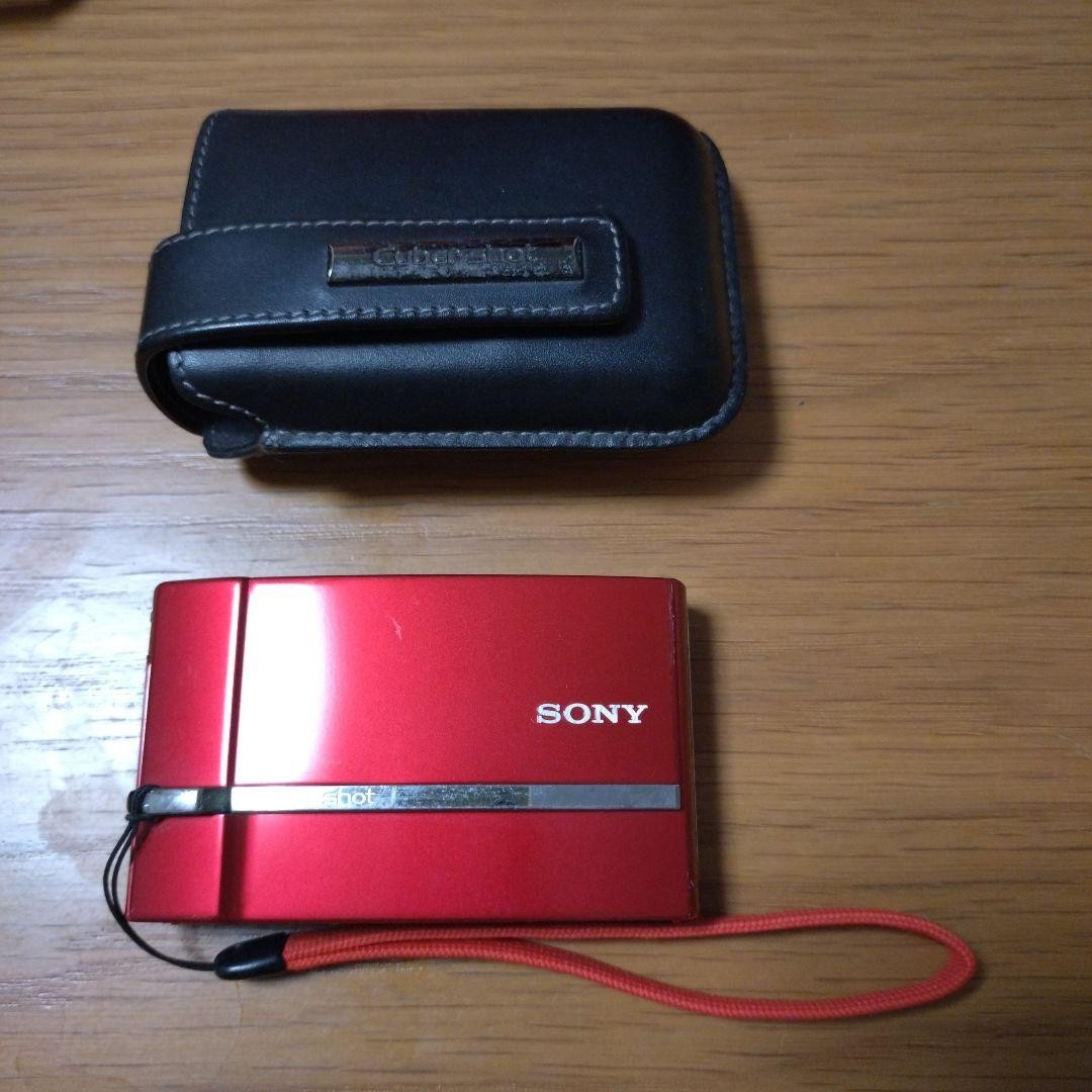 Sony Cyber-shot DSC-T50 Red Compact Digital Camera with